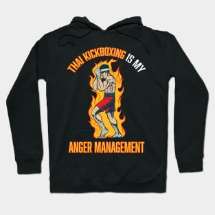 Funny Muay Thai Kickboxing MMA and Mixed Martial Arts Hoodie